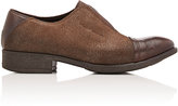 Thumbnail for your product : Barneys New York WOMEN'S SUEDE & LEATHER LACELESS OXFORDS