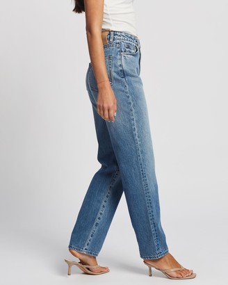 Neuw Women's Blue Straight - Nico Straight Jeans - Size 30 at The Iconic