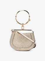 Chloé Gold Nile Small Leather Bracelet Bag