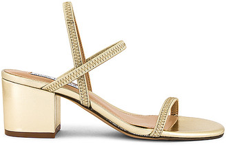 steve madden gold sandal heels