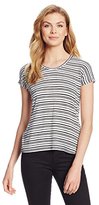 Thumbnail for your product : Calvin Klein Jeans Women's Fine-Stripe Scoop-Neck Tee Shirt