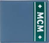 Thumbnail for your product : MCM Bifold Wallet In Coburg Logo Stripe