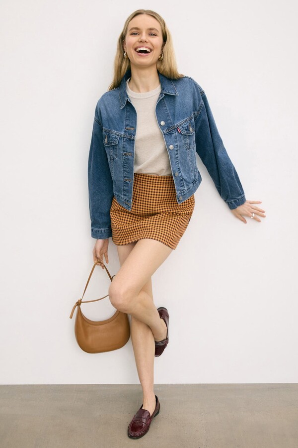 Levi's Shrunken 90's Trucker Jacket Blue