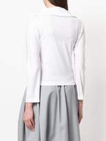 Thumbnail for your product : Comme des Garcons embroidered vichy blouse