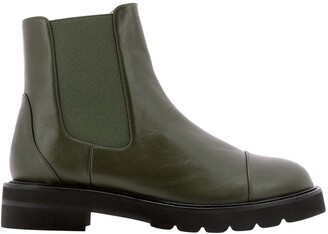 stuart weitzman green boots