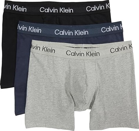 Calvin Klein Underwear Cotton Stretch 3-Pack Boxer Briefs