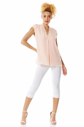 chiffon overlay tops uk