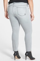 Thumbnail for your product : CJ by Cookie Johnson 'Inspire' Stretch Ankle Skinny Moto Jeans (Kamalo) (Plus Size)