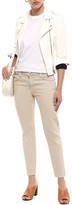 Thumbnail for your product : Current/Elliott Cropped Mid-rise Slim-leg Jeans