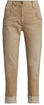 Thumbnail for your product : Brunello Cucinelli Garment Dye Cuffed Pants