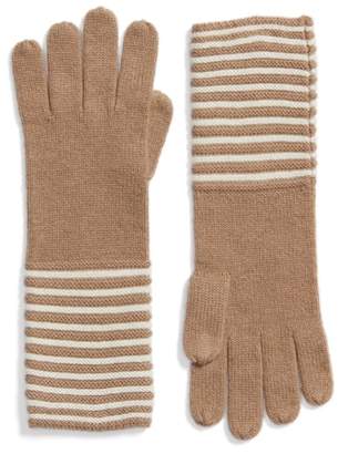 MICHAEL Michael Kors Double Links Wool & Cashmere Gloves