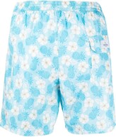 Thumbnail for your product : Barba Floral-Print Swimming Shorts