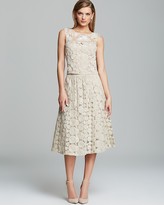 Thumbnail for your product : Tracy Reese Top - Raffia Lace Embellished