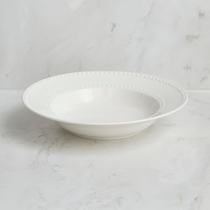 Dunelm Winslow Pasta Bowl White ShopStyle Dinnerware