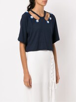 Thumbnail for your product : Olympiah Copa cropped top