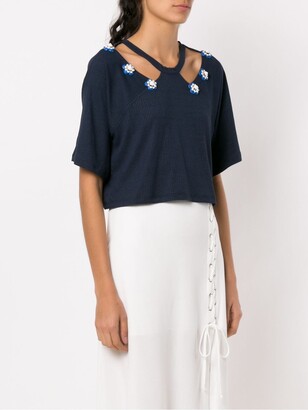 Olympiah Copa cropped top