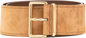 Miu Miu Distressed Leather Belt - ShopStyle