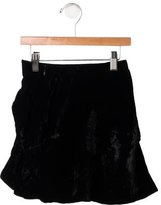 Thumbnail for your product : Armani Junior Girls' Draped Velvet Skirt