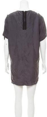 Helmut Lang Short Sleeve Mini Dress