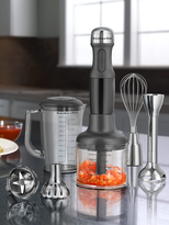 Thumbnail for your product : KitchenAid Onyx Black Immersion Hand Blender w/ Accessories