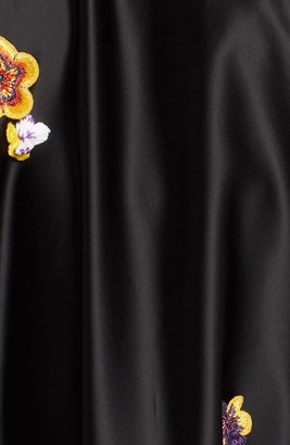 Fendi Women's Embellished Satin Trapeze Dress