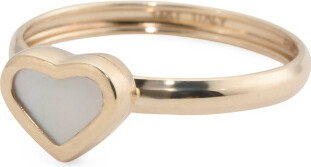 TJMAXX 14Kt Gold Mother Of Pearl Heart Ring For Women