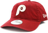 Thumbnail for your product : New Era Coop Team P's Washed Leather Canvas Cap with Adjustable Strap