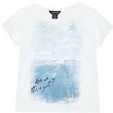 Thumbnail for your product : Ralph Lauren Graphic slouchy tee S-XL