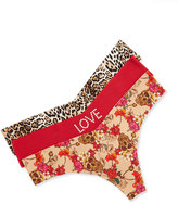 Thumbnail for your product : Commando Leopard-Print Thong