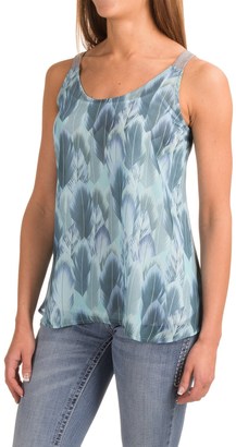 Roper Feather Print Tank Top (For Women)
