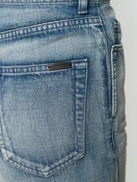 Thumbnail for your product : Saint Laurent Faded Straight-Leg Jeans
