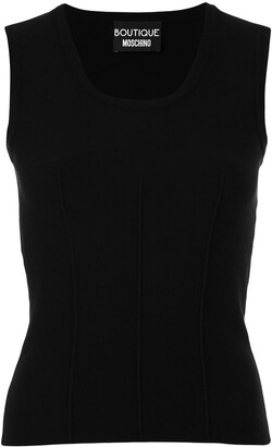 Boutique Moschino Stretch-Jersey Top
