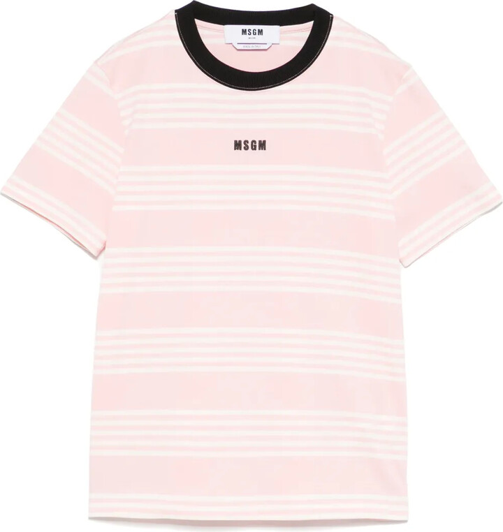 MSGM striped T-shirt