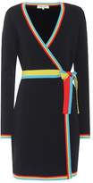 Diane von Furstenberg Robe portefeuille en crêpe de jersey