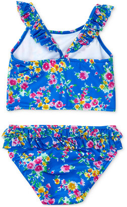 Ralph Lauren Two-Piece Floral-Print Swimsuit, Baby Girls (0-24 months)