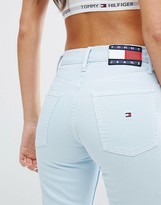 Thumbnail for your product : Tommy Jeans Capsule Tommy Jeans High Waist Crop Straight Leg Jean