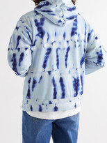 Thumbnail for your product : Isabel Marant Miley Tie-Dyed Fleece-Back Cotton-Blend Jersey Hoodie