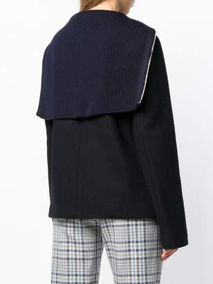 Jil Sander double-breasted fitted coat