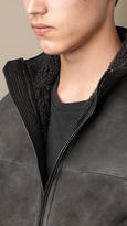 Thumbnail for your product : Burberry Sueded Sheepskin Blouson
