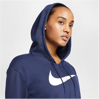 navy nike hoodie womens