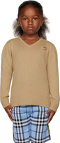Thumbnail for your product : Burberry Kids Beige Bear Sweater