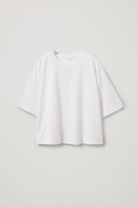 COS Cropped Cotton T-Shirt