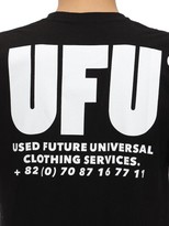 Thumbnail for your product : Ufu   Used Future Ufu Ad Cotton Jersey T-Shirt