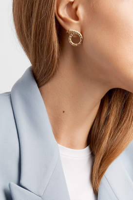 Jemma Wynne - Aria 18-karat Gold Diamond Earrings