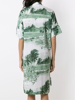 Thumbnail for your product : OSKLEN RJ print shirt dress