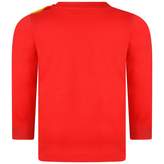 Thumbnail for your product : Moschino MoschinoBaby Boys Red Logo Print Jersey Top
