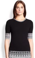 Thumbnail for your product : M Missoni Knit Tie-Dye Top