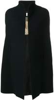 Thumbnail for your product : Lanvin mid-length cape with tassel detail
