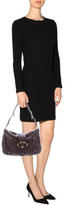 Thumbnail for your product : Valentino Embellished Leather Woven Shoulder Bag