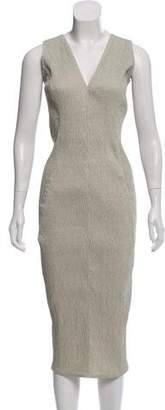 Rick Owens Sleeveless Zip-Accented Dress